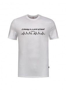 T-Shirt Work of Heart Weiß