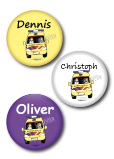 Button Krankenwagen