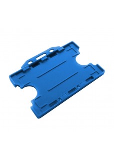 Kartenhalter Beidseitig Blau