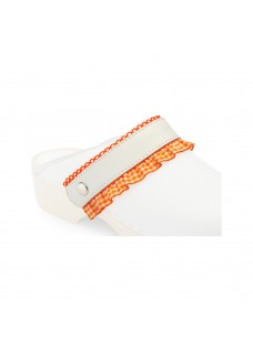 Click Straps Orange Frill