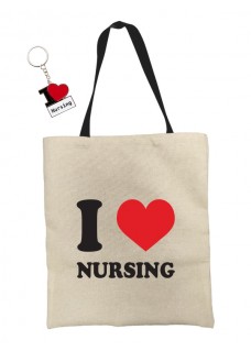 Einkaufstasche I Love Nursing