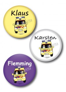 Button Krankenwagen