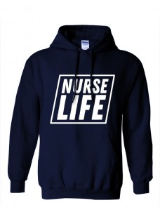 Gildan Hoodie Nurse Life Square