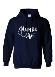 Gildan Hoodie Nurse Life
