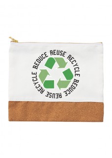 Einkaufstasche und Etui Set -  Reduce Reuse Recycle