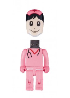 USB Stick Krankenschwester Rosa