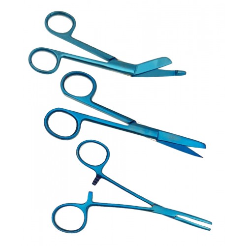 Scheren-Set Plasma Blau
